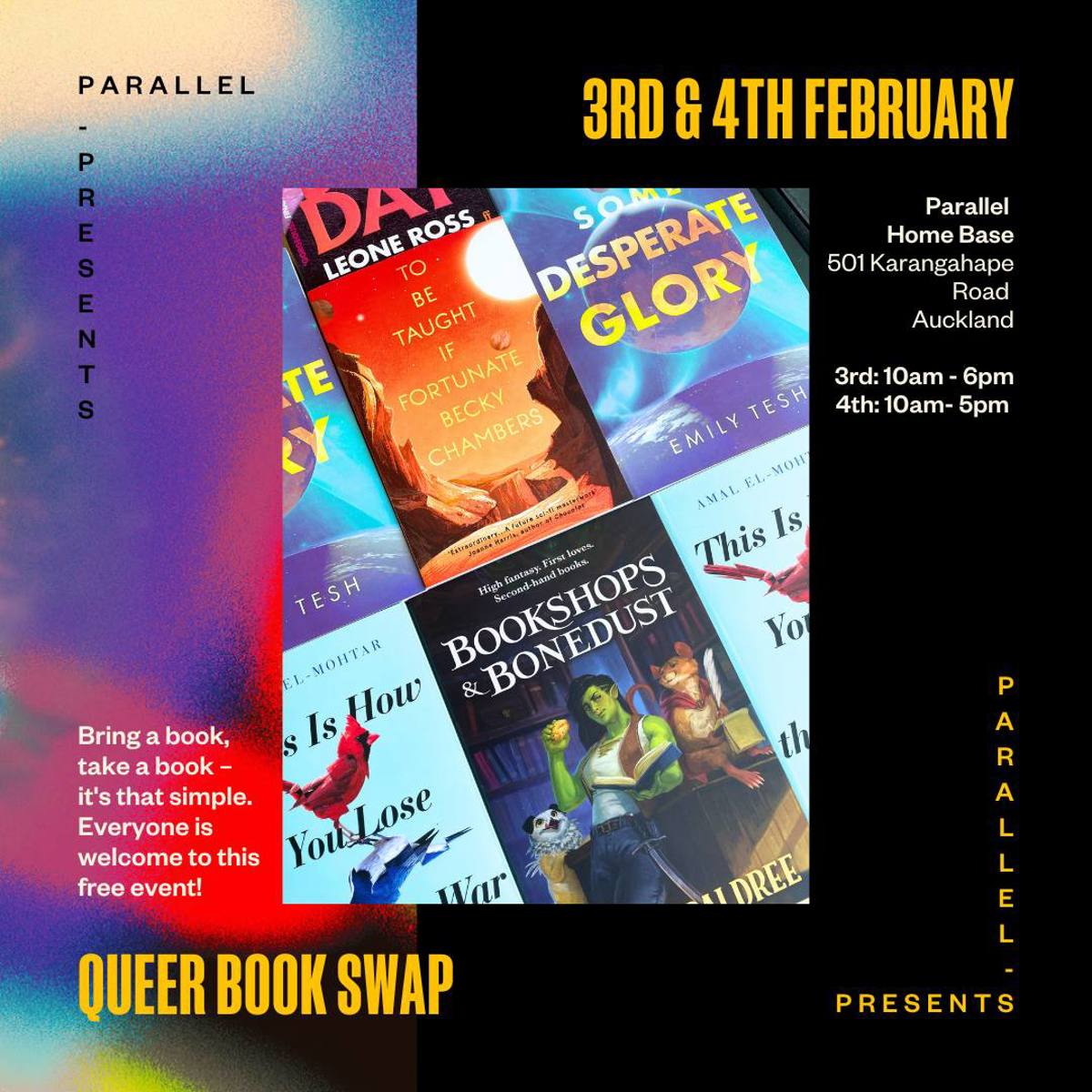Parallel Queer Book Swap Square