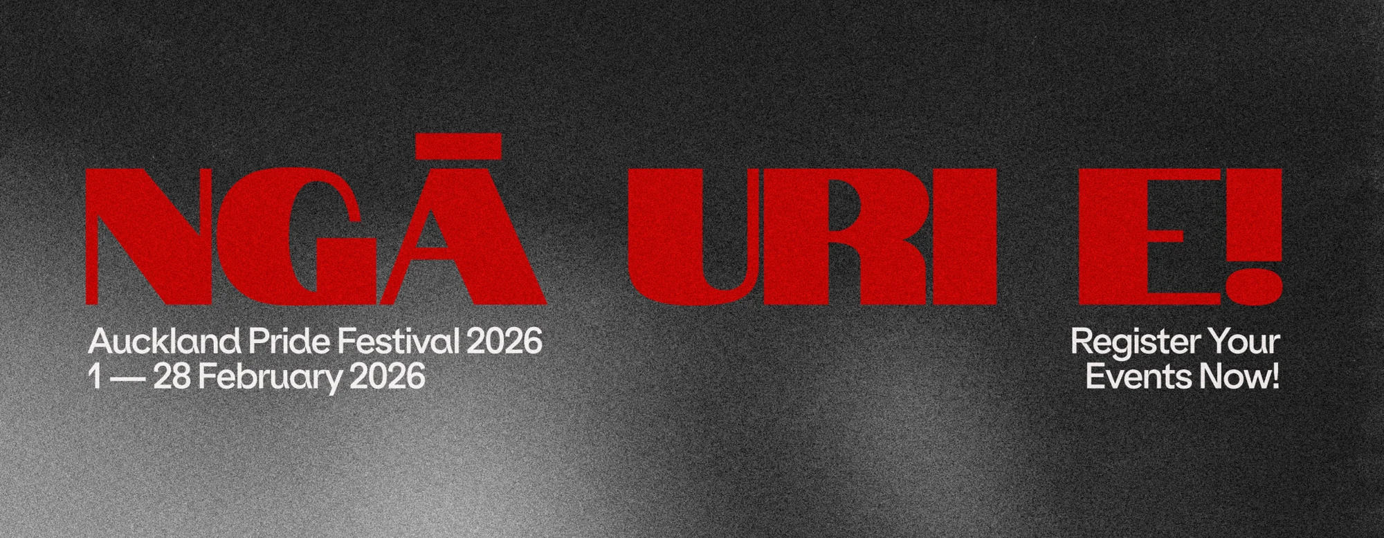Uri Runtu Nz 2026 Festival Theme Announcement: Ngā Uri E! | Auckland Pride Festival