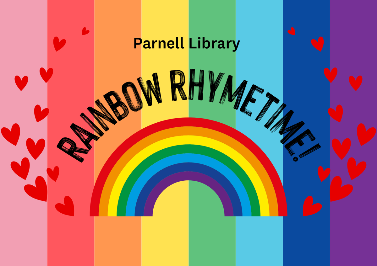 Parnell Library Rainbow Rhymetime A4 Landscape