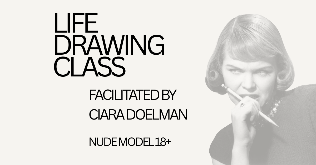 Life Drawing Class (Facebook Ad)